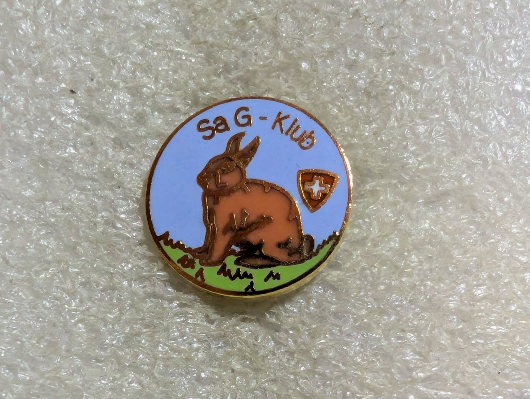Placchette & Badge: Ansteckpin 170: Sa G Klub – Usato da Oppligen venduto da Pin-Fall-Shop
