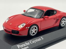 Porsche Cayman S, 1:43 Minichamps
