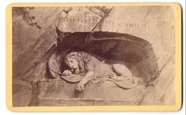 Fotografie Luzern, Das Löwendenkmal, Lu