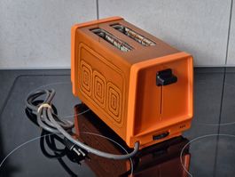 Retro Vintage Toaster AEG - 1970er - Orange - Top Zustand!