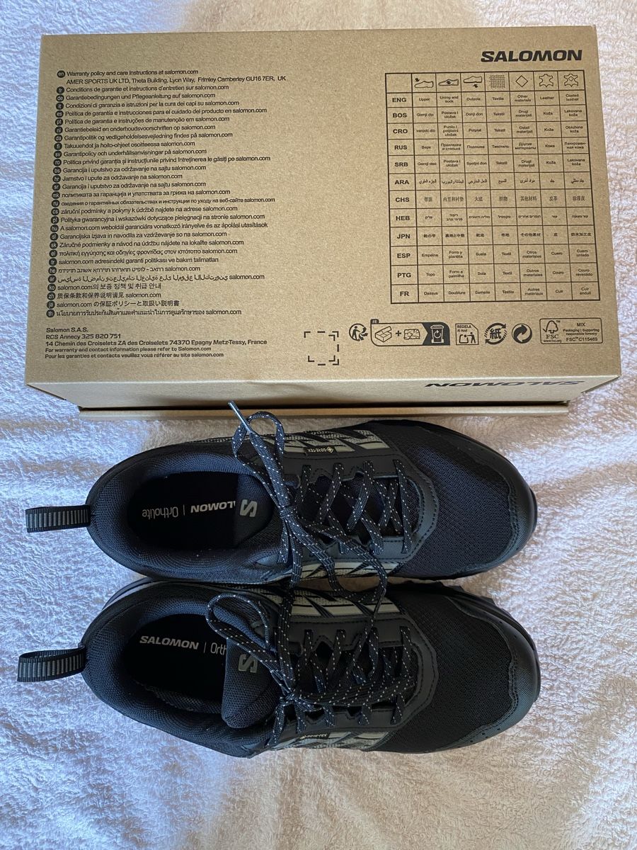 Salomon Scarpe da uomo: SALOMON Wander GTX – Usato da Trübbach venduto da milaverano22 1