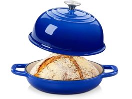 Emaillierter Gusseisen Topf 26cm, Bräter, Schmortopf 4.8L