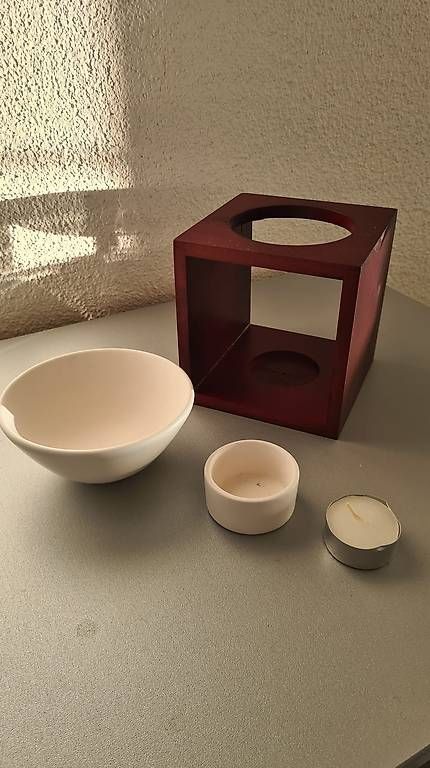 Portacandele: Duftlampe Holz/Keramik – Nuovo e nell'imballaggio originale da Jona venduto da rru_ypz8 2