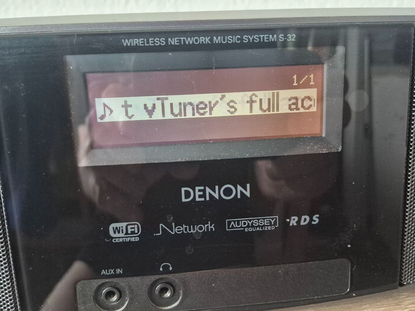 Denon Radio: DENON Wireless Network Music System S-32 – Difettoso da Wila venduto da myquaso 7