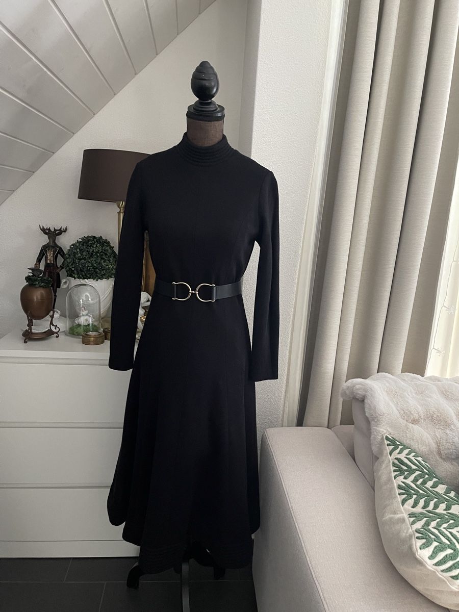 Vestiti: Schwarzes Wolle Strickkleid (Grösse S) – Usato da Winkel venduto da Glamour4You 7