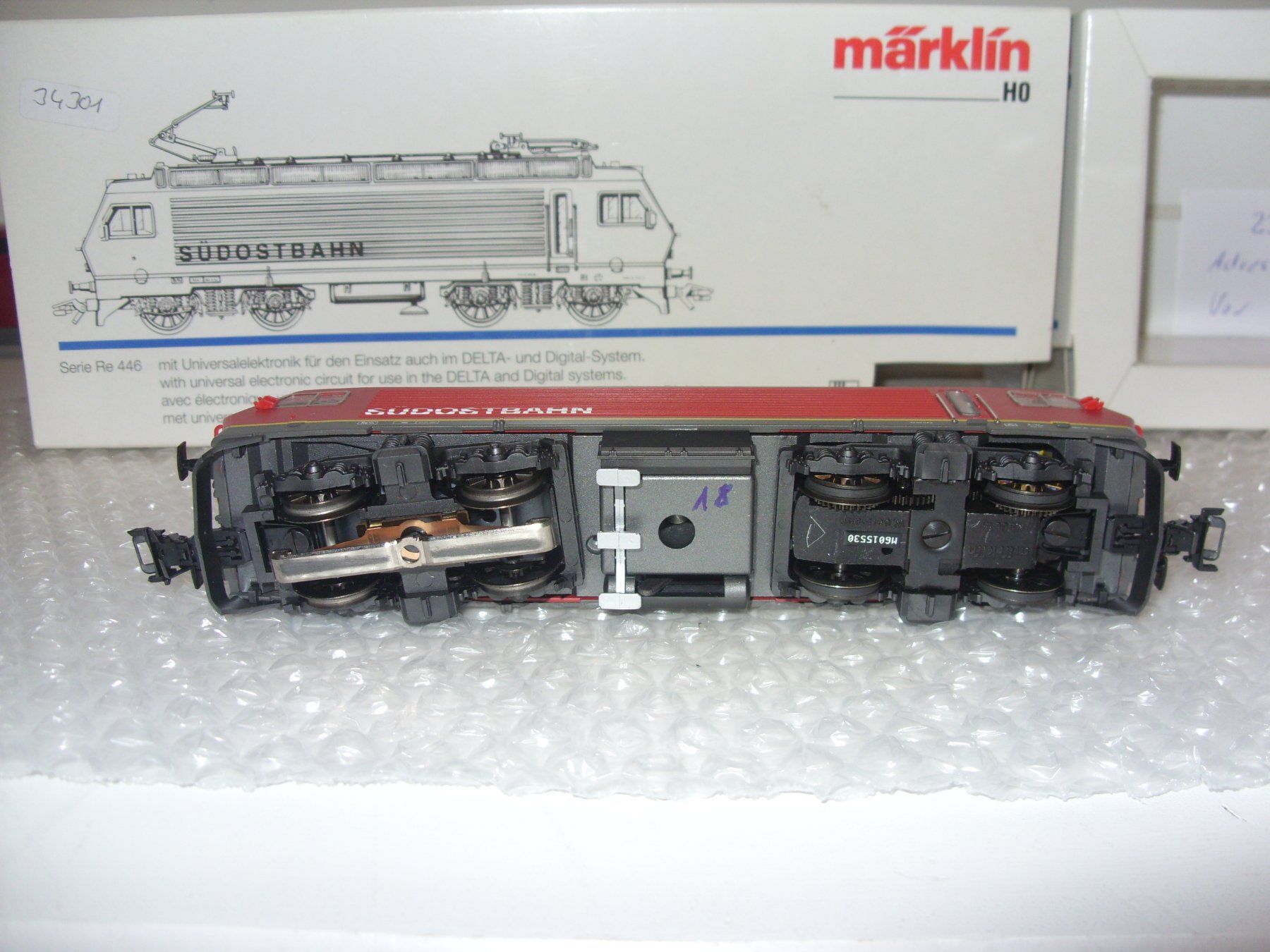 Märklin Modelleisenbahnen: Märklin H0  Re 446 SOB  AC delta/digital – Gebraucht aus Untersiggenthal von Gumel50 4