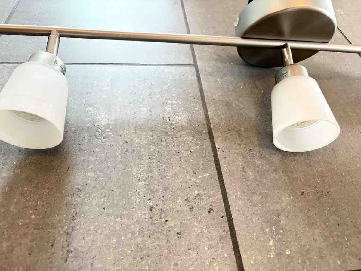 Ikea Lampadari & plafoniere: IKEA Deckenleuchte BASISK 3-flammig silberfarben – Usato da Vaduz venduto da mpa54 1
