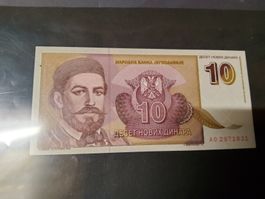 Banknote Jugoslawien 1994 NEU