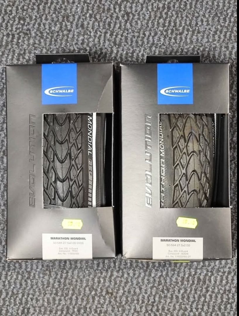 Pezzi di ricambio: Schwalbe Marathon Mondial Evolution Reifen, 2 Stk. Top! – Nuovo e nell'imballaggio originale da Neuendorf venduto da Dertovo