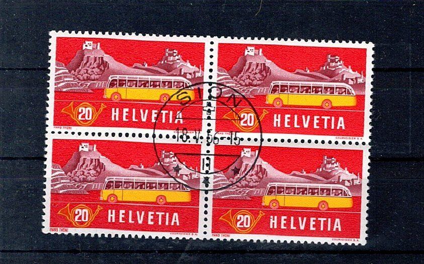 Tous les timbres: CH-Briefmarke, Vierer Blocks 1953 – D'occasion à Wald ZH par solda86ld