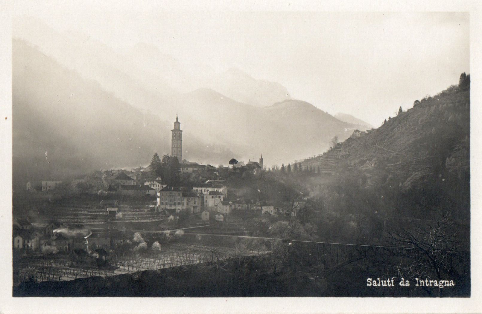Cartoline postali: Intragna (4 cartoline) – Usato da Melano venduto da pisonsdro 3