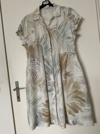 HEMISPHERE Leinen Kleid Gr M mit Taschen NEUWERTIG