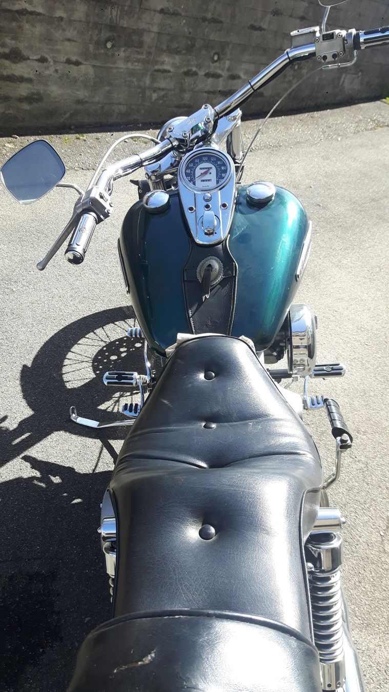 Harley-Davidson Chopper: OLDTIMER Harley Davidson 1200 Super Glide Jg. 74 Shovelhead – Usato da frauenfeld venduto da Tin62 7
