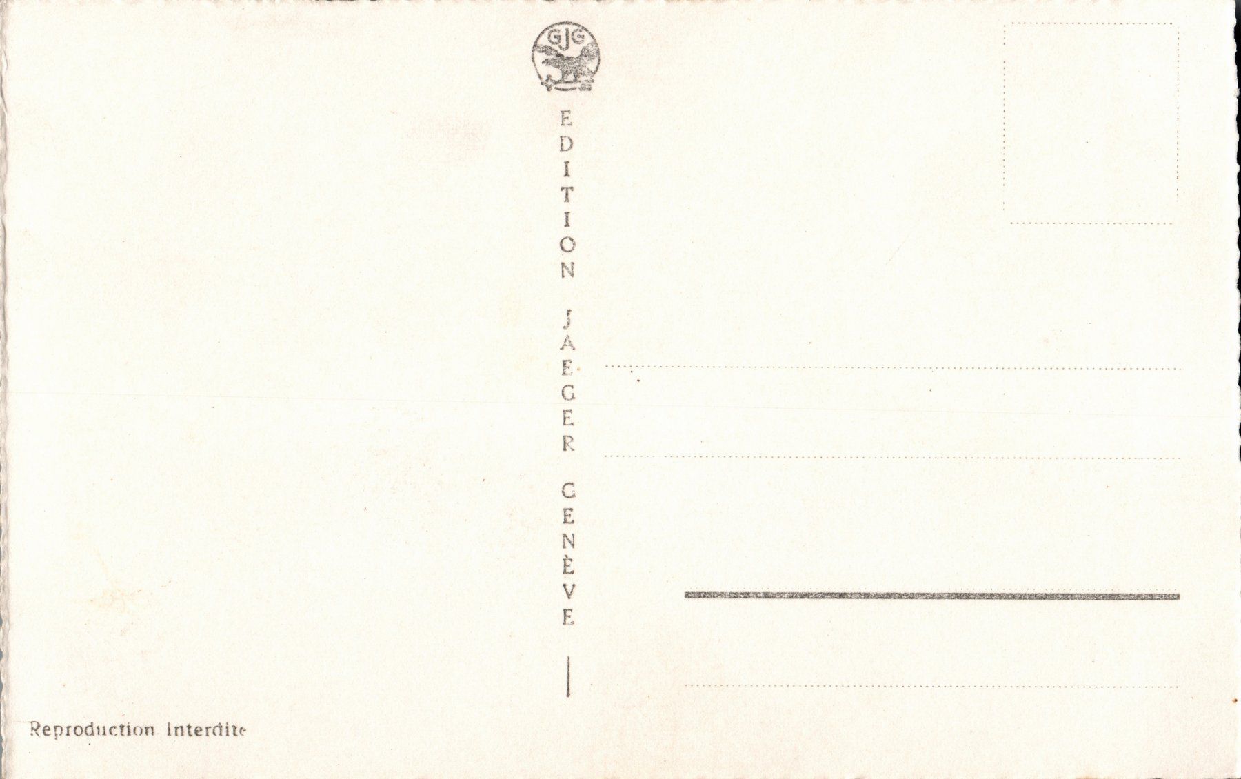 Cartoline postali: Genf mit Schiffen und Alpenblick, ca. 1940, TOP – Nuovo (secondo la descrizione) da Zürich venduto da 1.Simon 1