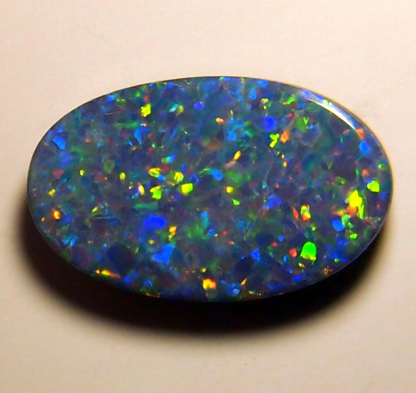 Pietre preziose: 3,80 CTS A GRADE STUNNING DOUPLETTE OPAL! AAA – Nuovo e nell'imballaggio originale da Reinach BL venduto da Marblue 4