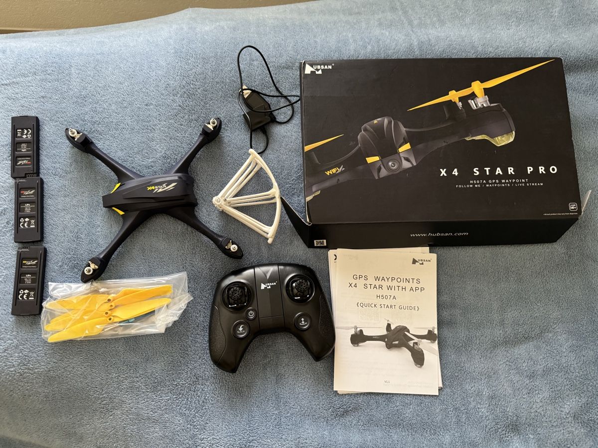 Hubsan Modellismo RC: Drone Hubsan X4 Star Pro Occasion – Usato da Ardon venduto da jorge2014