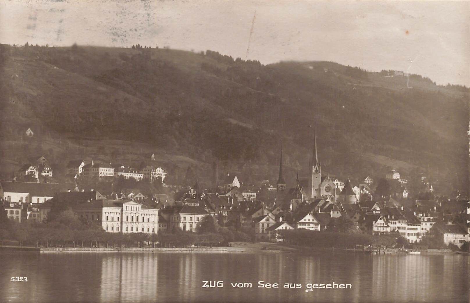 Cartoline postali: Zug – Usato da Biasca venduto da Blenio71