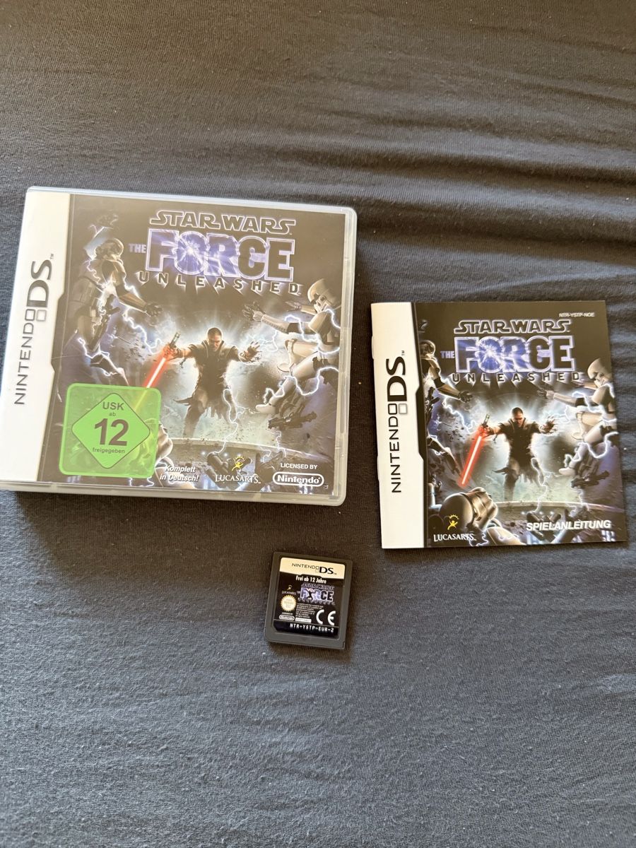 Giochi: Star Wars The Force Unleashed Nintendo DS Spiel  – Usato da Henau venduto da Creative_regula