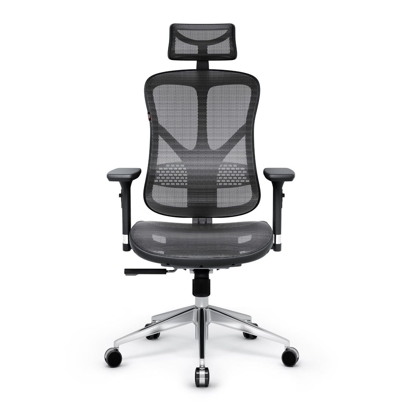 Sedie: Ergonomischer Schreibtischstuhl Diablo V-Basic Schwarz-Grau – Nuovo e nell'imballaggio originale da Wallenwil venduto da toesstal-vertrieb
