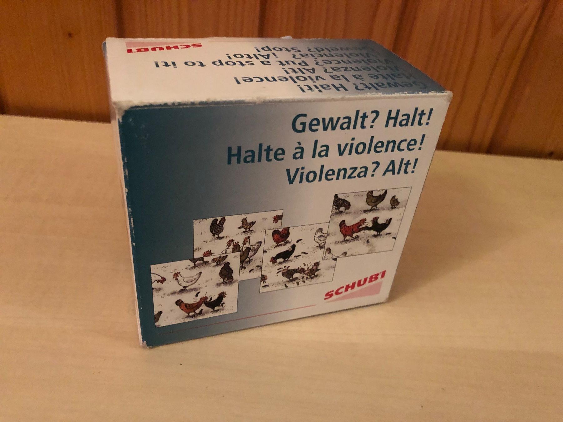 Schubi Lernmedien Giochi: SCHUBI-Bilderbox / Gewalt? Halt! – Usato da Rümligen venduto da Sibill