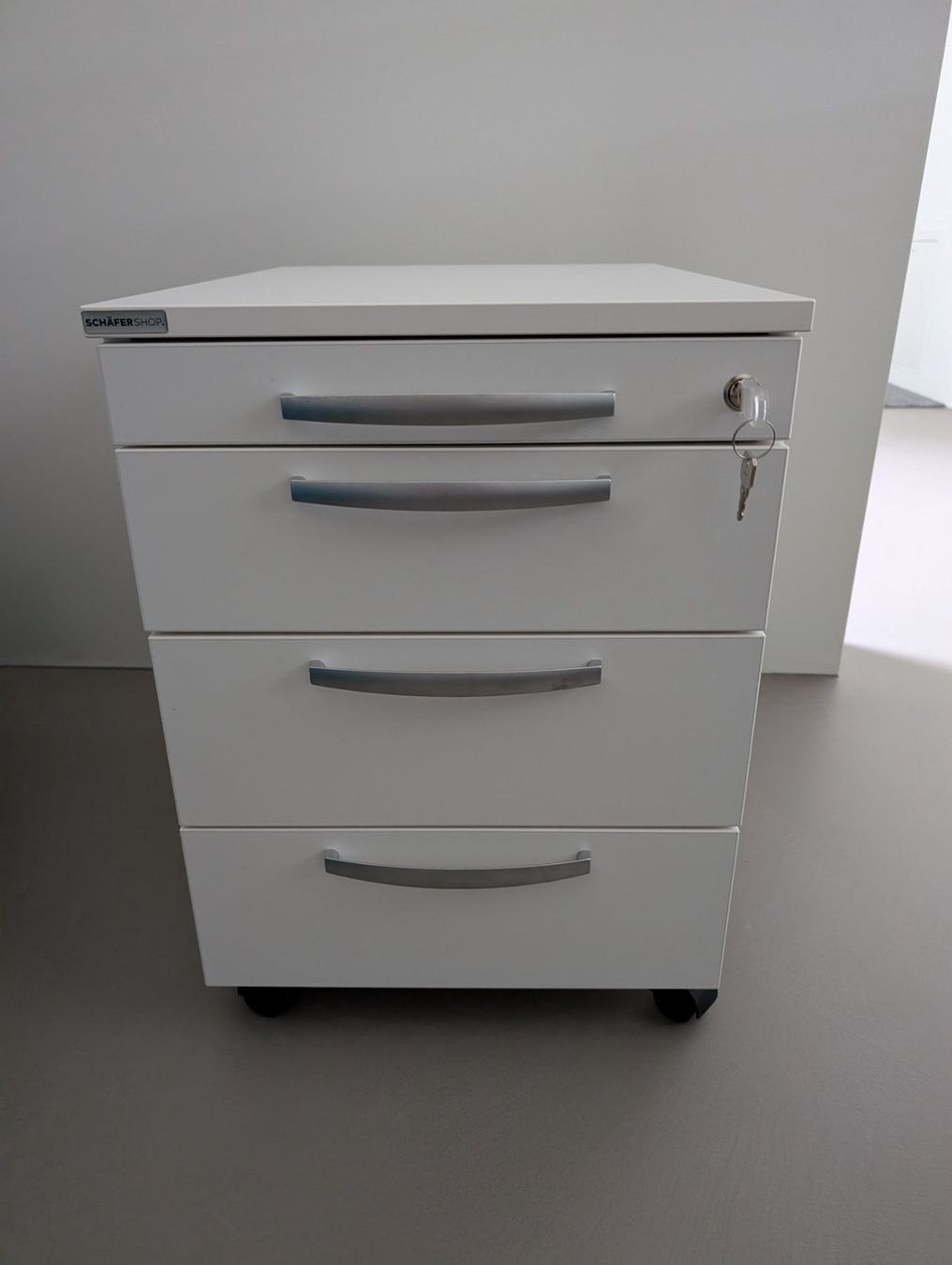 Korpus: NEU: Rollcontainer SCHÄFER SHOP - 3 Schubladen, Weiss – Neu (gemäss Beschreibung) aus Geroldswil von soalle
