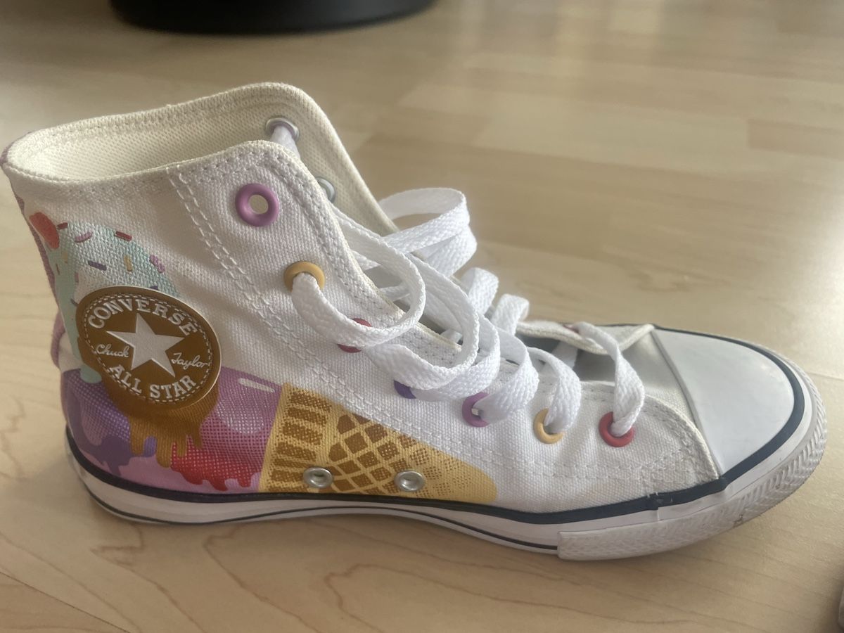 Converse Scarpe per ragazze: Converse All Star Chucks High, Glace Design, Gr. 36 – Usato da Wil Sg venduto da mil_r9gx 3