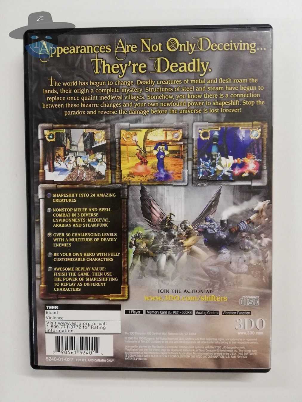 Sony Giochi: Shifters                     / USA / PS2 – Usato da St. Gallen venduto da zorro_dc 1