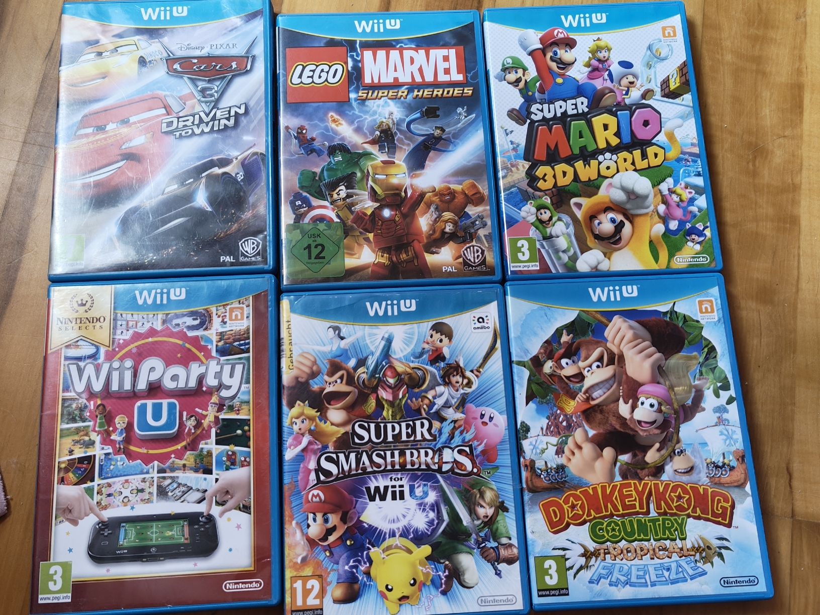 Nintendo Giochi: Wii U Spiele Bundle, Lego Marvel, Mario,Smash,Donkey – Usato da Niederglatt SG venduto da bella2022