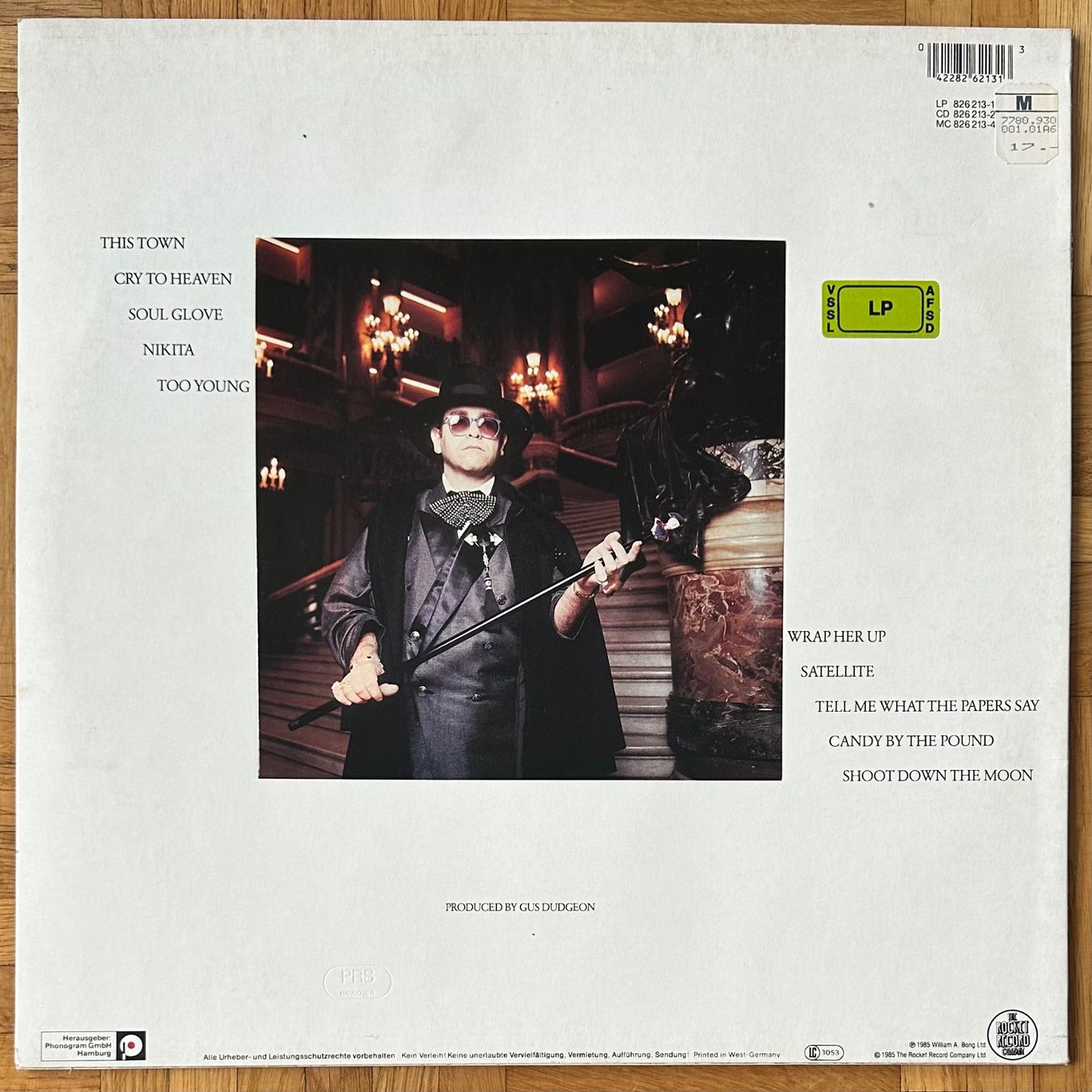 Schallplatten: LP - Elton John - Ice on Fire – Gebraucht aus Breganzona von Onairda75 1