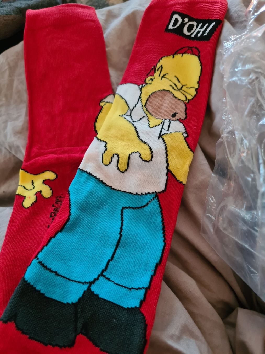 Socken: 1 Paar Socken: Simpsons / Busfahrer – Neu (gemäss Beschreibung) aus Baden von rocket85 9