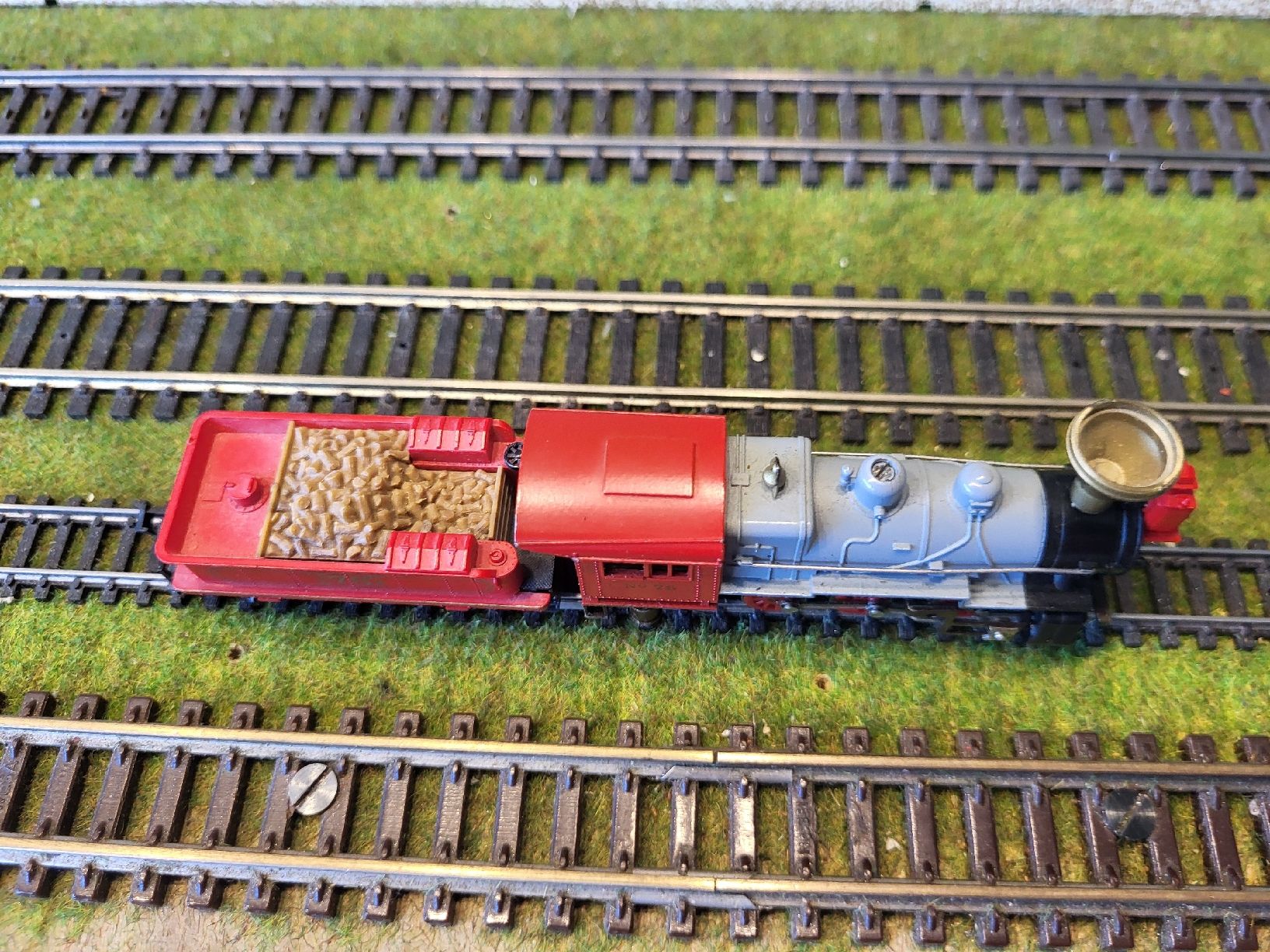 Modellini di ferrovie: Kato ? Dampflok 76 Analog Spur N – Usato da Pfäffikon SZ venduto da abschleppfahrzeug 2