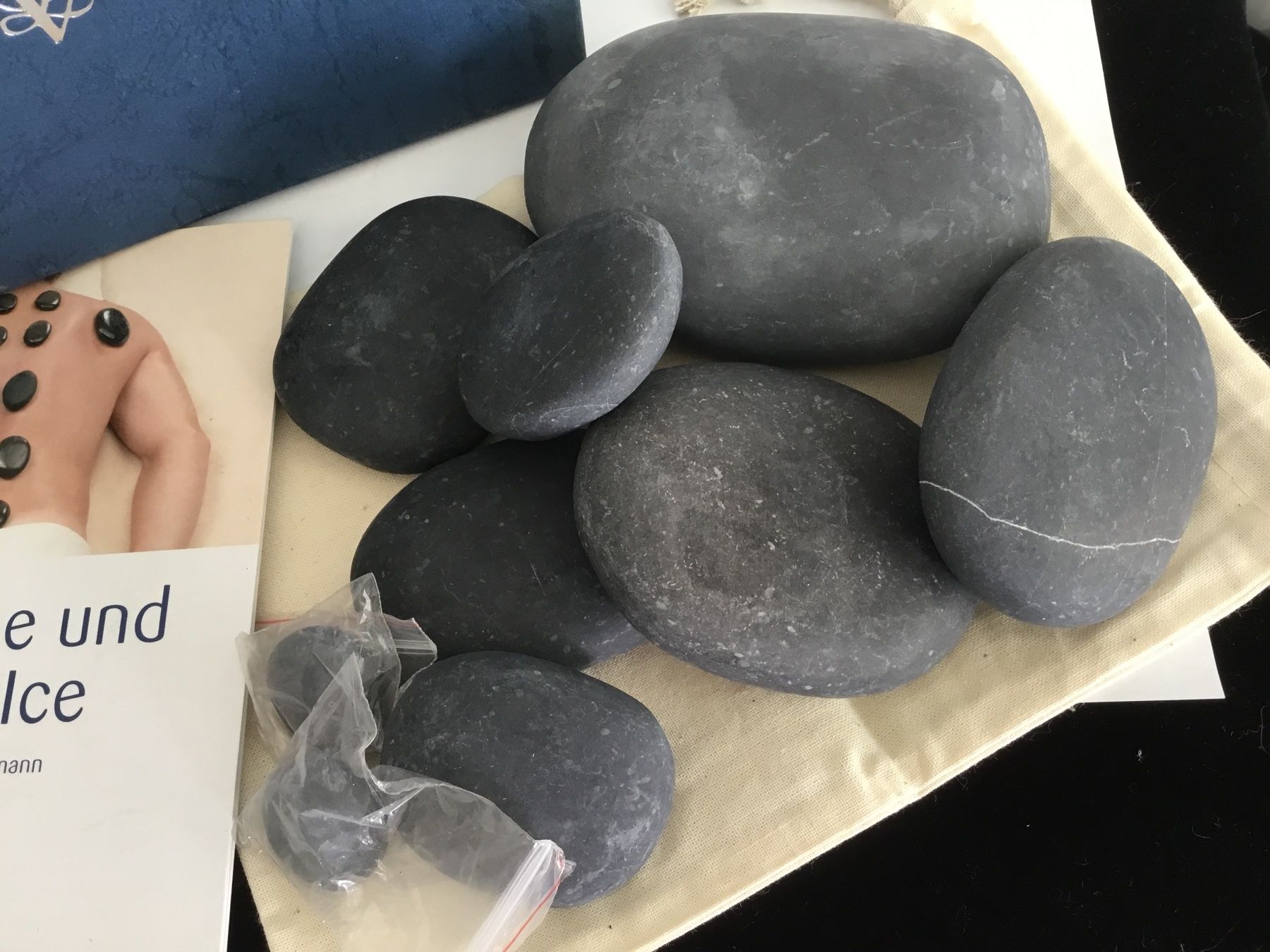 Minerali & Pietre curative: Hot Stone home set – Nuovo e nell'imballaggio originale da Doppleschwand venduto da Fortuna5859 1
