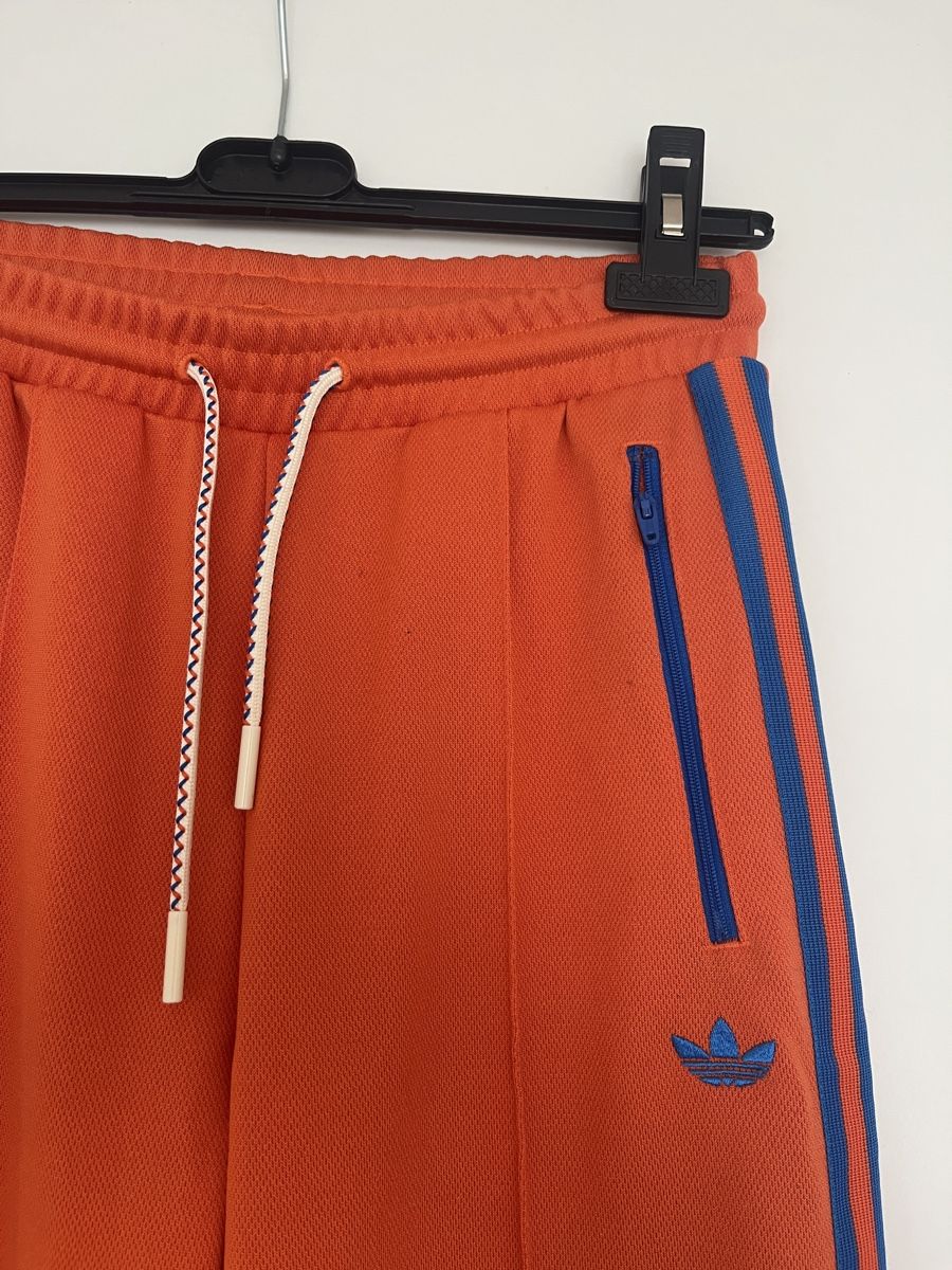 Adidas Pantaloni: Adidas Trackpants Orange/Blau Grösse S – Usato da Oberrieden venduto da sha_kzs8 1