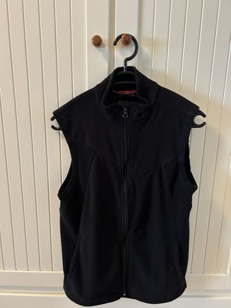 Gilet Faserpelz schwarz S