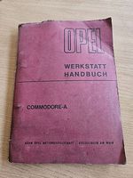 Werkstatt Handbuch Commodore A KTA-962