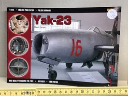 Yak-23 Buch mit Fotos und Maskierfolie