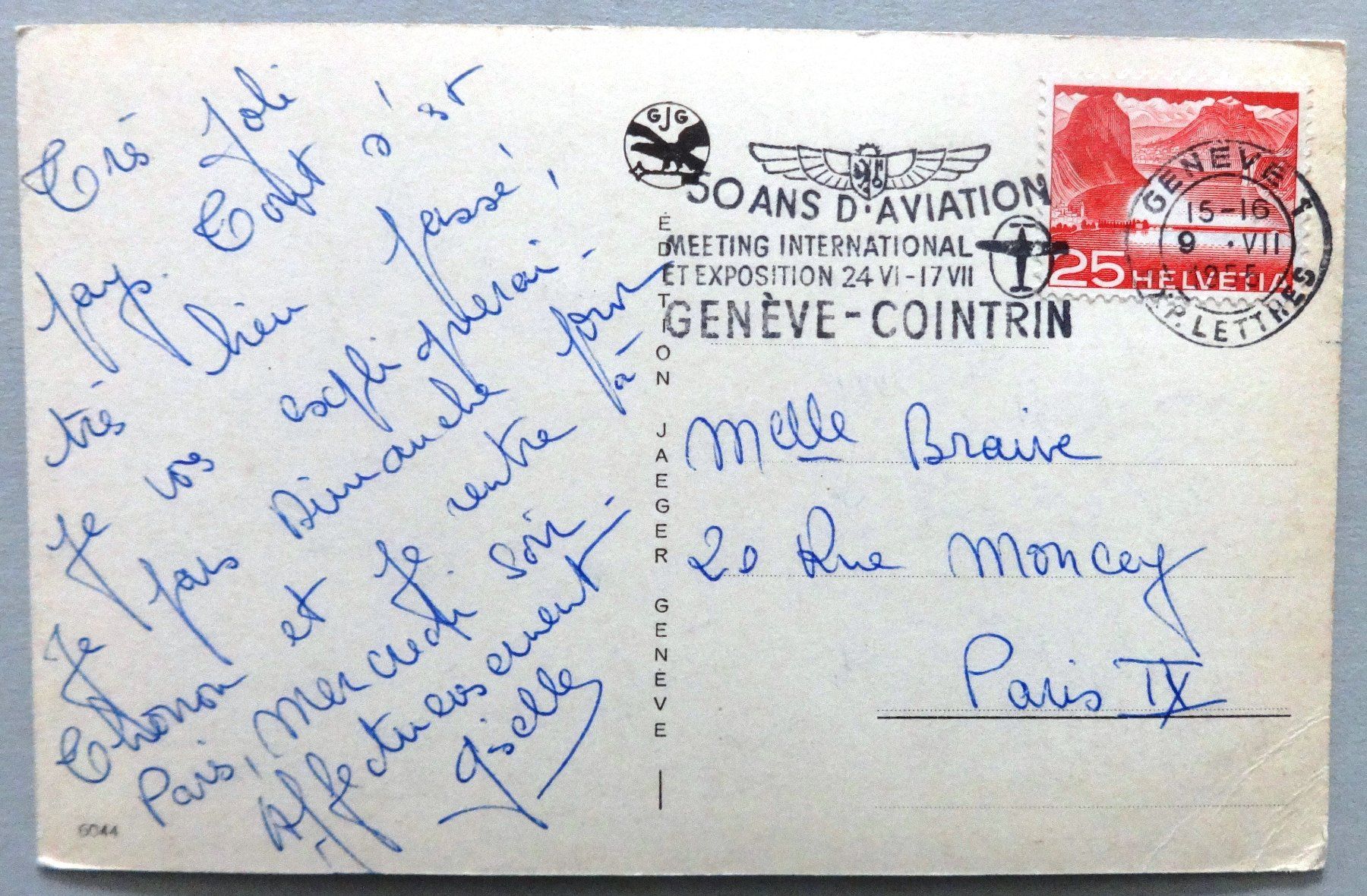 Cartoline postali: Genève - Multivues – Difettoso da Fétigny venduto da Billy2miny 1