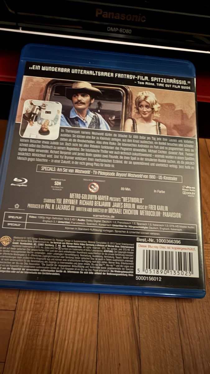 Tutti i DVDs: Westworld - Blu-Ray  – Usato da Lugano venduto da bad_2t9b 1