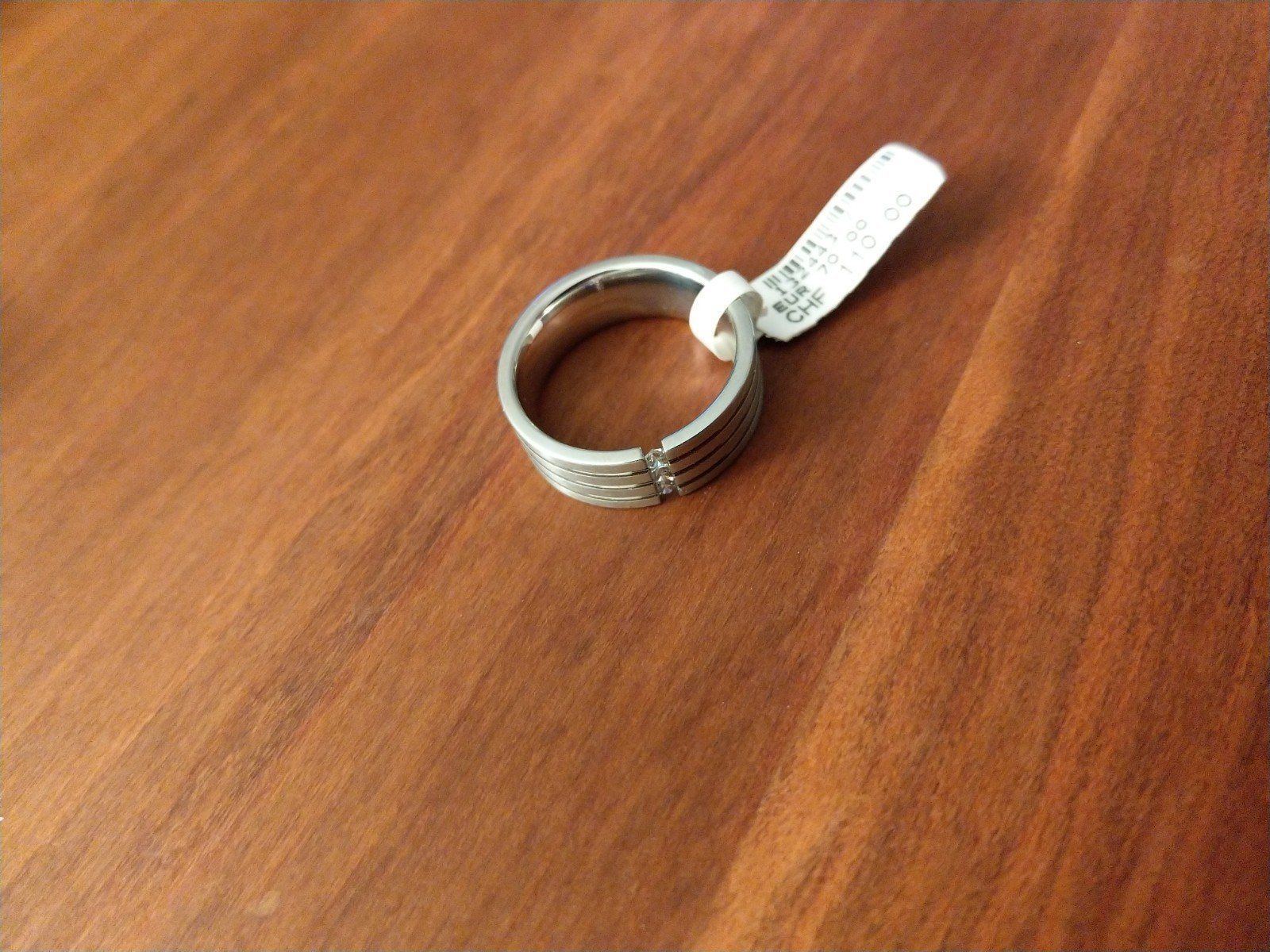 Ringe: Ring Stahl, kado, NEU, Gr. 54 – Neu und originalverpackt aus Köniz von Kakadu22 1