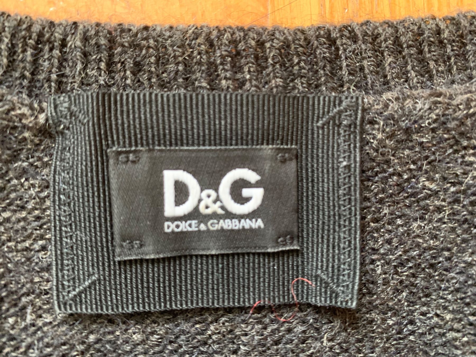 Dolce & Gabbana Pullover & Sweatshirts: DOLCE & GABBANA Damen Pullover anthrazit Gr. 40 (IT 46) – Gebraucht aus Wettswil von cipollina71 4