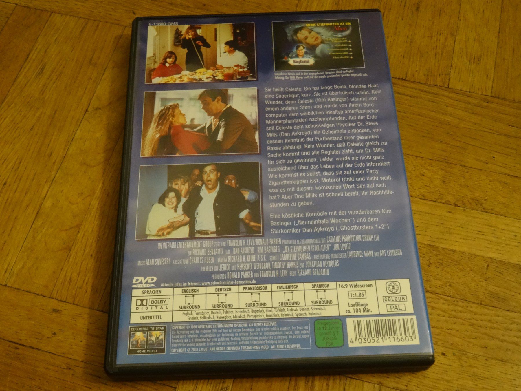 Alle DVDs: DVD Meine Stiefmutter ist ein Alien – Gebraucht aus Olten von Disc-Verkauf 2