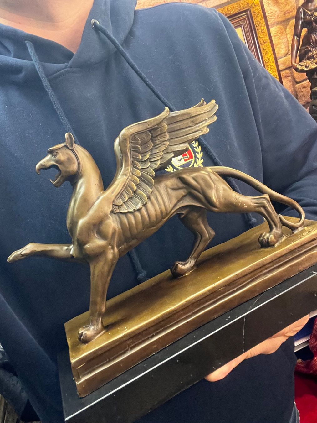 Skulpturen & Statuen: Traumhafte Bronze Figur ein Greif  ! Neu eingetroffen – Gebraucht aus Oberengstringen von Cici7 5