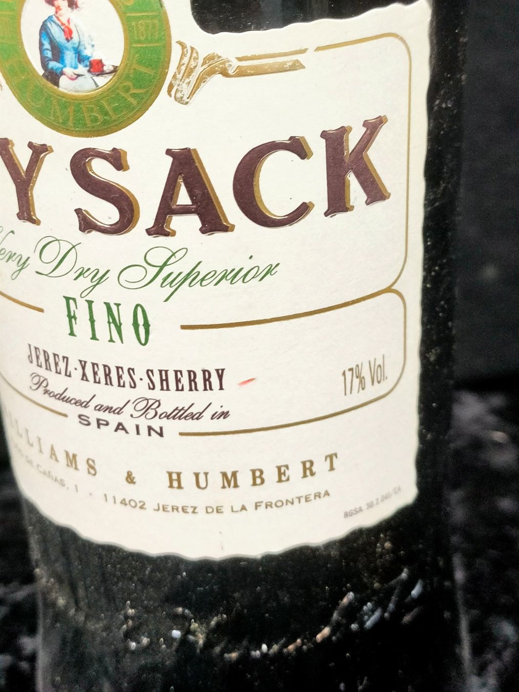 Bevande alcoliche: DRY SACK FINO – Nuovo (secondo la descrizione) da Genève venduto da Leboucheoreilles 3