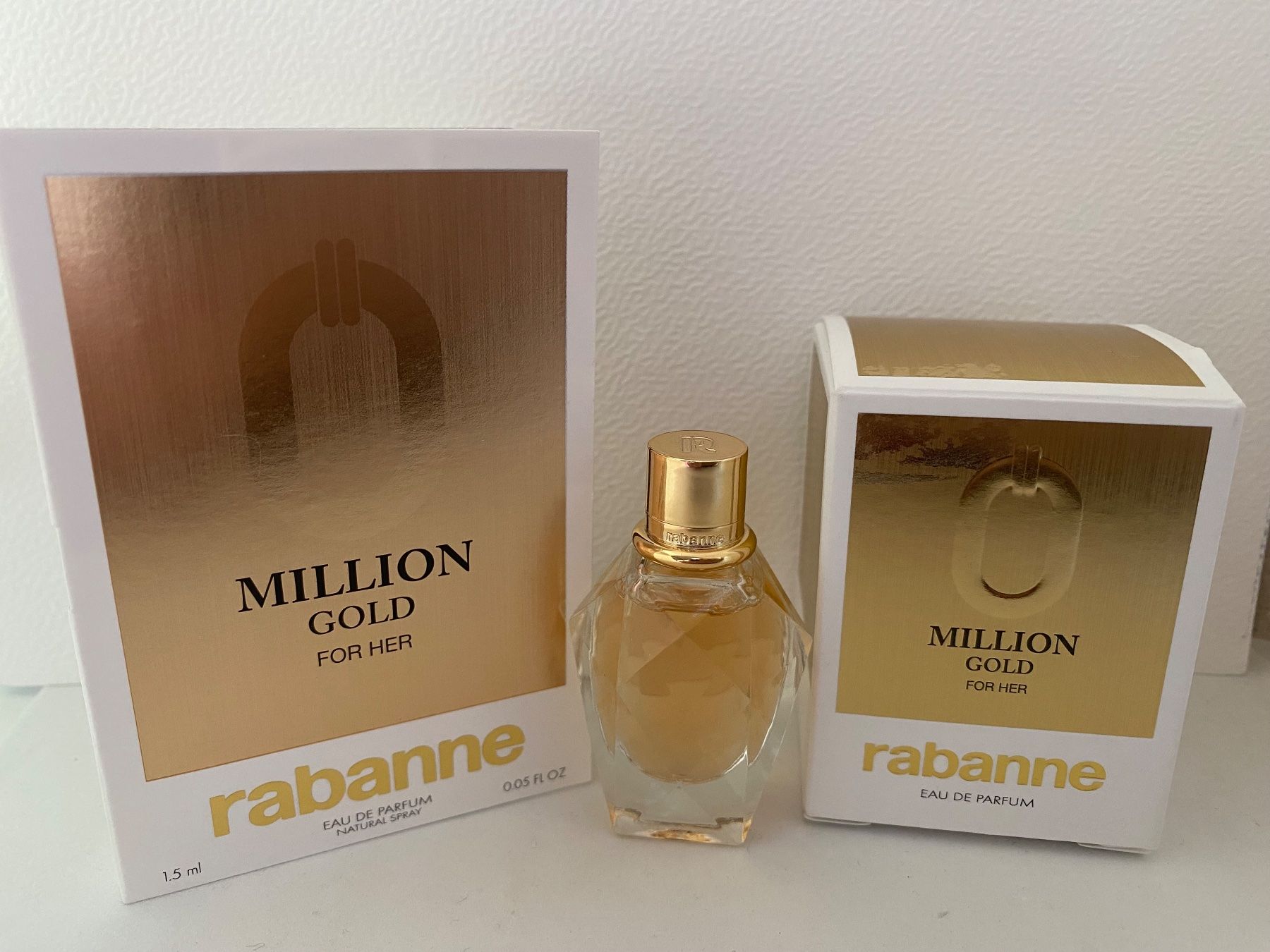 Paco Rabanne Parfum & Eau de Toilette: Miniatures Million Gold de Rabanne – Neu und originalverpackt aus Bouveret von wes_7zll