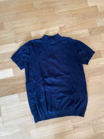 Zara Herren Shirt T-Shirt Strick Gr M