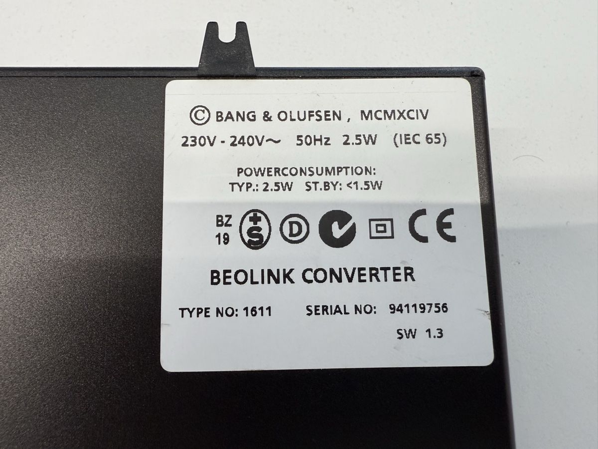 Bang & Olufsen Convertisseurs: B&O Beolink Converter Type1611 – D'occasion à Gebertingen par Dvenosta 1