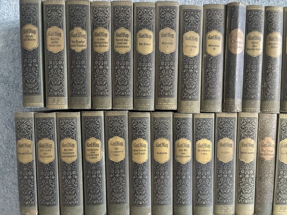 Bücher: Karl May Bände 1-74 – Gebraucht aus Gutenswil von Antiques77 2