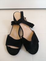 🤩GABOR LEDER SANDALEN SCHWARZ MIT RIEMEN
