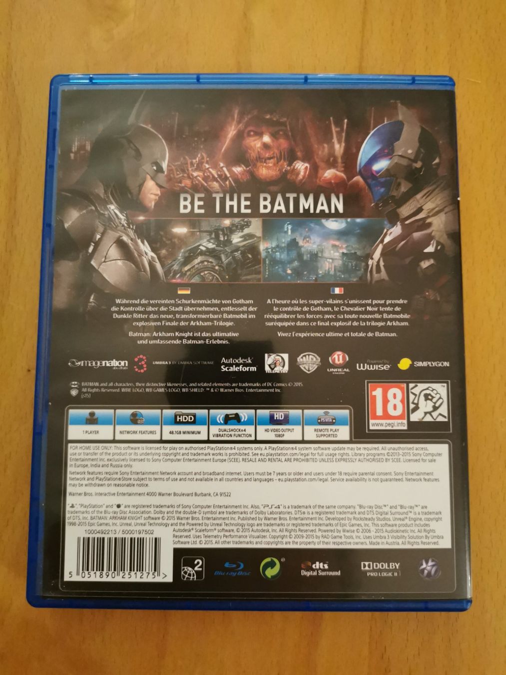 Giochi: Batman Arkham Knight - PS4 – Usato da St.Gallen venduto da Tamal0204 1