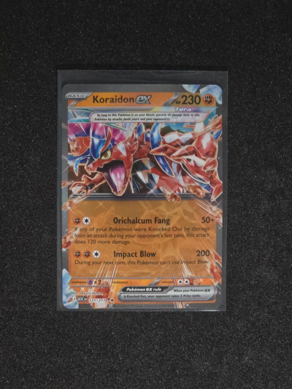 Pokémon Carte collezionabili: Koraidon ex - ASC-121 – Nuovo (secondo la descrizione) da St. Gallen venduto da CardZelo